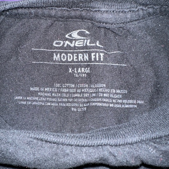 O’Neill Modern Fit Dark Gray T-Shirt- Size XL - Picture 5 of 5